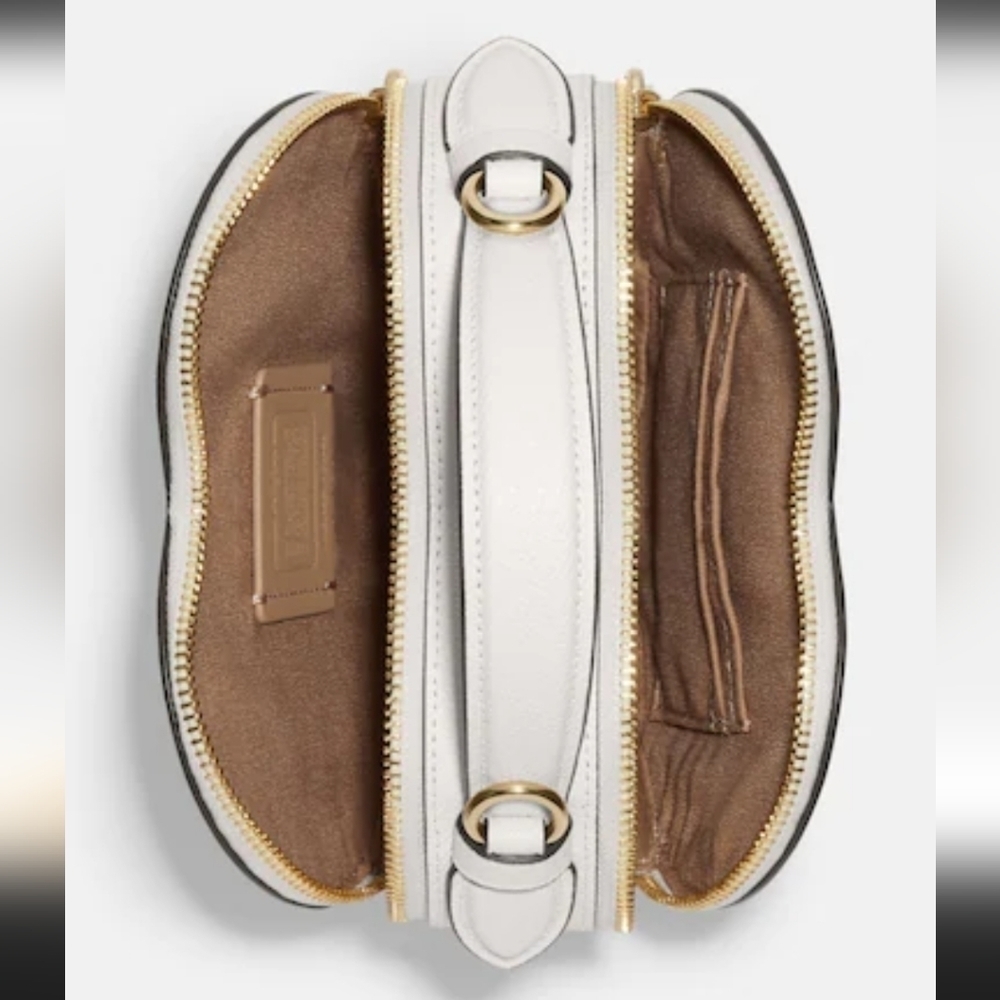 Heart Crossbody In Signature Canvas - Picture 4 of 4